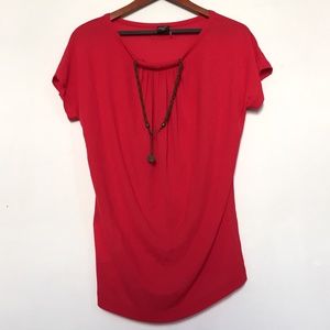 Jean Paul Gaultier Red Top Blouse